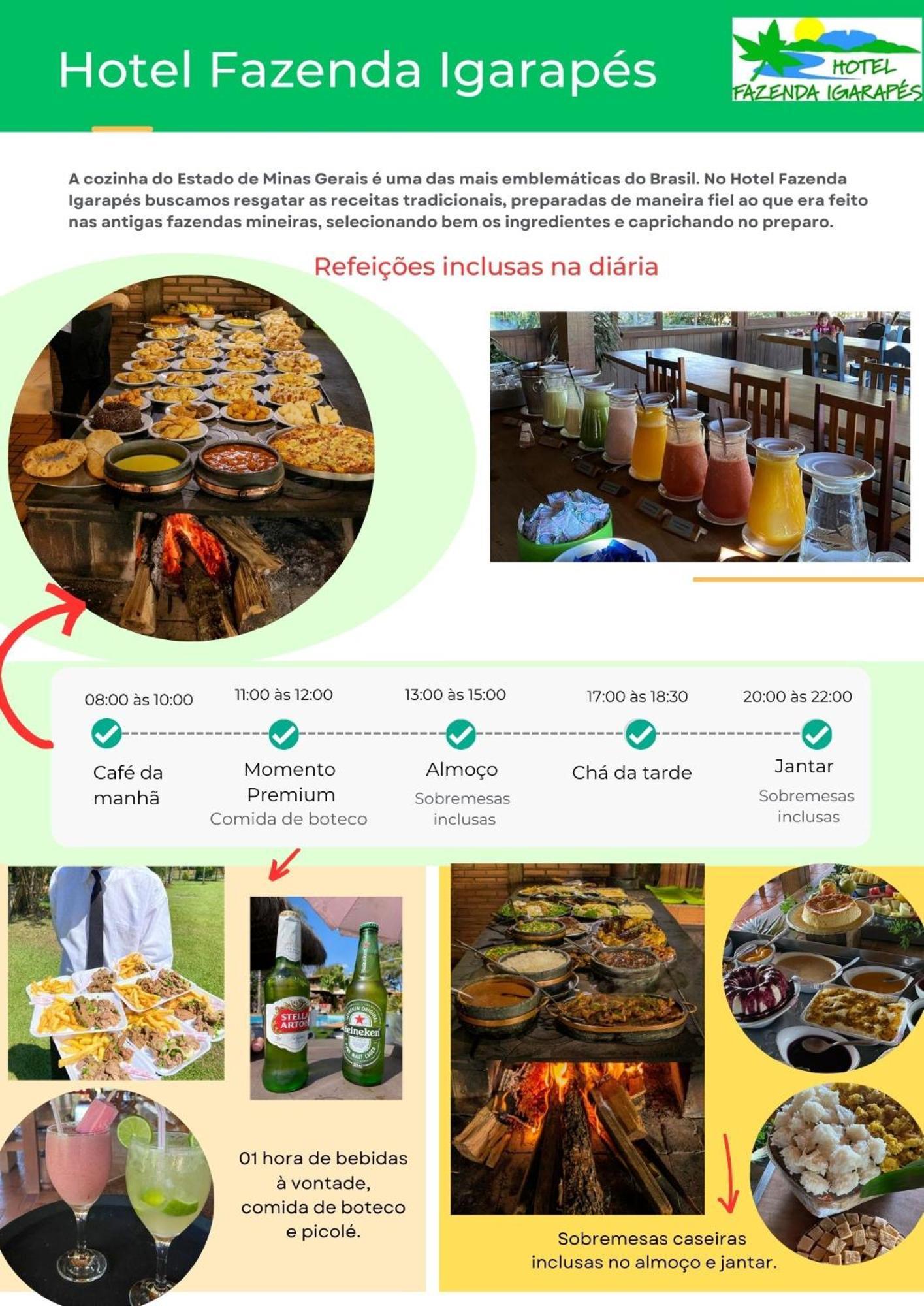 Hotel Fazenda Igarapes ภายนอก รูปภาพ